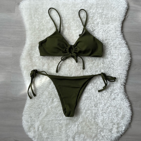 Other - Olive Green Bikini